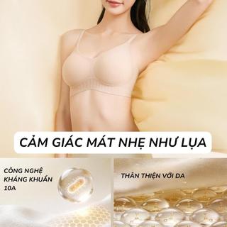 Áo Lót Tơ Tằm Hoàng Kim 5103 Santony - Siêu Phẩm Ép Nhiệt, Tàng Hình Khuyết Điểm Lưng PIER N°5