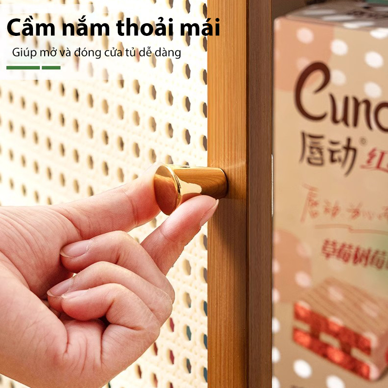 Tủ Đầu Giường Gỗ Phong Cách Nhật Bắc Âu Tối Giản Cho Phòng Ngủ Hoặc Góc Sofa Tủ Đa Năng Bàn Phụ