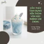 CỐC NƯỚC - CỐC THỦY TINH ĐỰNG NẾN THƠM VÂN SỌC MIỆNG LOE 240ML