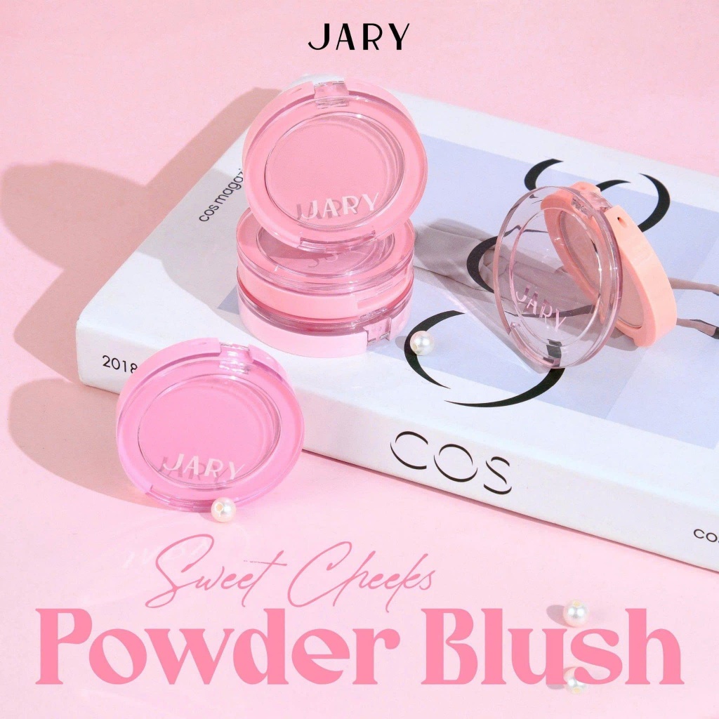 Phấn má Jary Sweet Cheeks Powder Blush Má Hồng Trang Điểm Tự Nhiên Bền Màu