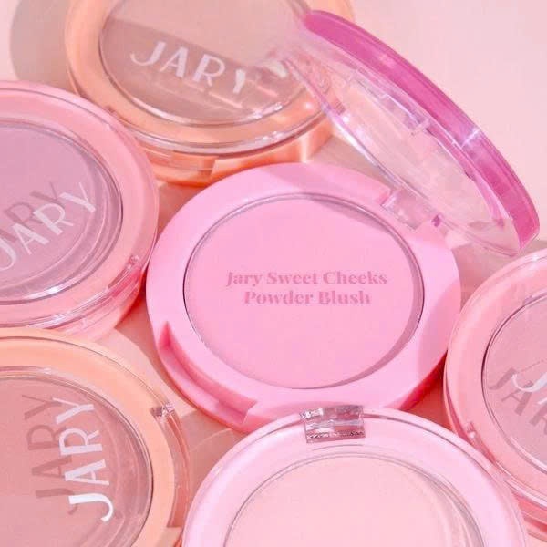 Phấn má Jary Sweet Cheeks Powder Blush Má Hồng Trang Điểm Tự Nhiên Bền Màu