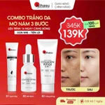 Combo Sáng Da Mờ Nám 3 Bước Kihasu Size Mini Giúp Làm Sạch Sâu Dưỡng Trắng Mờ Nám Căng Bóng Trẻ Hóa Da — ảnh 2
