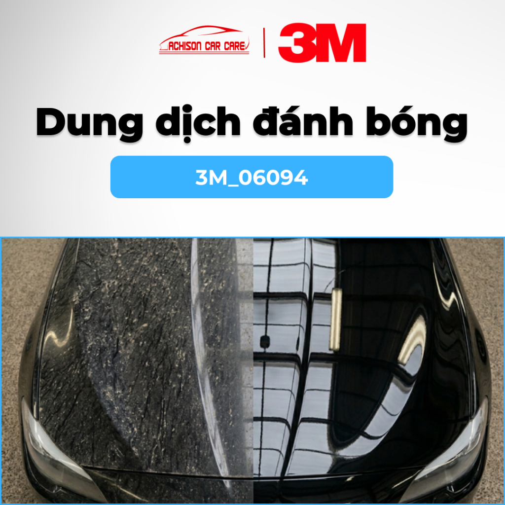 3M DUNG DỊCH ĐÁNH BÓNG 06094 CAO CẤP BƯỚC 2 HOÀN THIỆN BÓNG MỊN BỀ MẶT SƠN