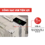 Vali du lịch SUNNY LUMI LM01/RAYMOND CAO CẤP- Vali nhựa PC + ABS khung nhôm xách tay, kí gửi 20/24 và 28 inch — ảnh 7