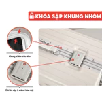 Vali du lịch SUNNY LUMI LM01/RAYMOND CAO CẤP- Vali nhựa PC + ABS khung nhôm xách tay, kí gửi 20/24 và 28 inch — ảnh 6
