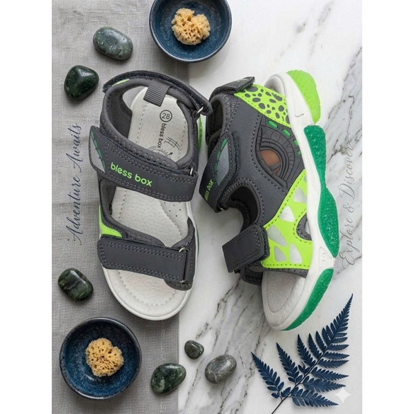 Sandals Bé Trai Thể Thao Phối Màu Năng Động