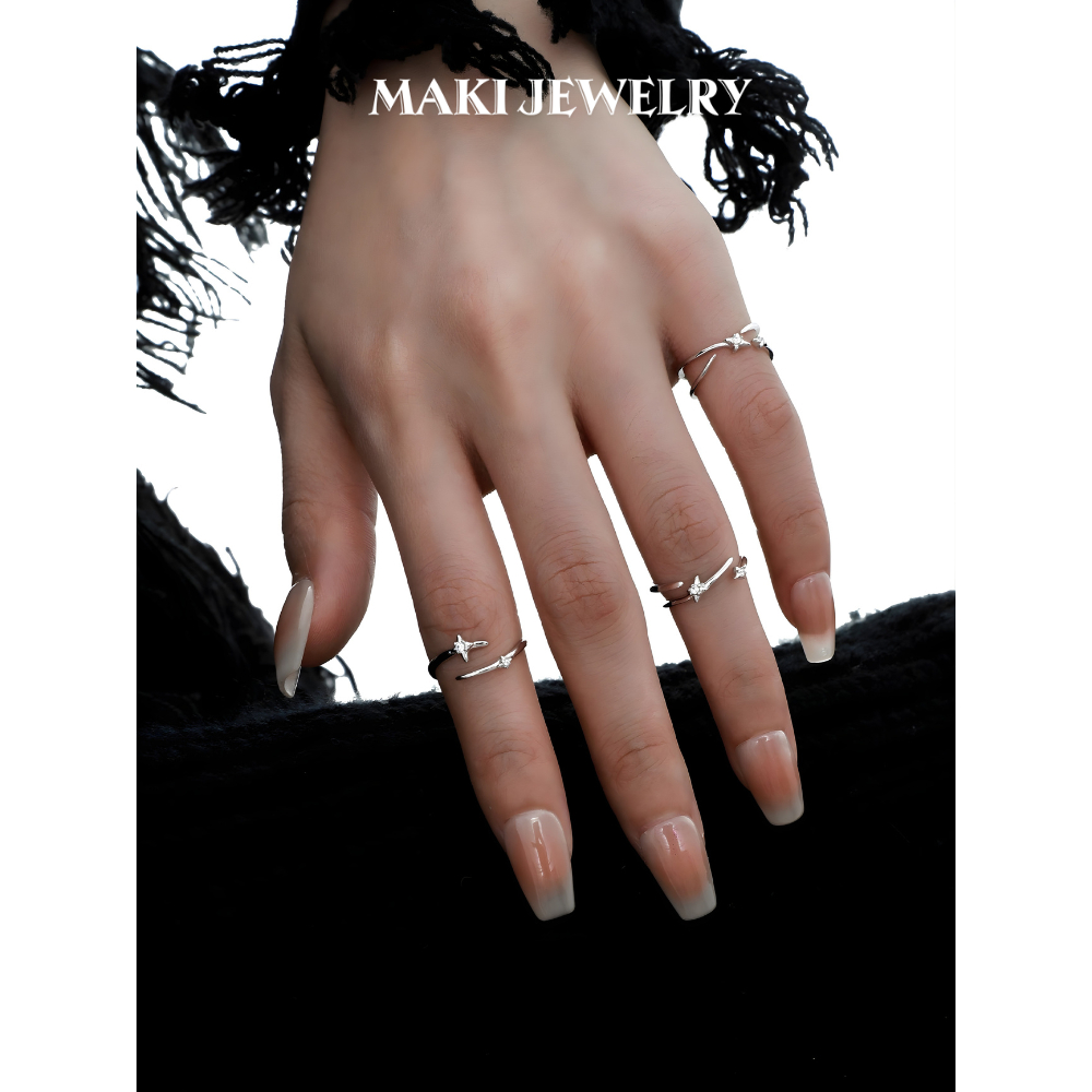 925 Silver Ring, adjustable by Maki Jewely