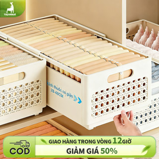 Hộp lưu trữ tủ quần áo có thể thu vào dung tích lớn Dụng cụ lưu trữ tại nhà đồ lót trữ ngăn kéo để bàn