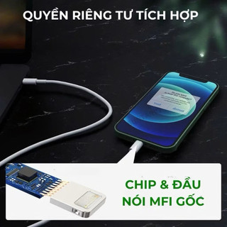 Dây cáp sạc nhanh PD 20W - 27W cho điện thoại 8plus x xr xsmax 11 12 13 14 15 16 17 pro plus promax