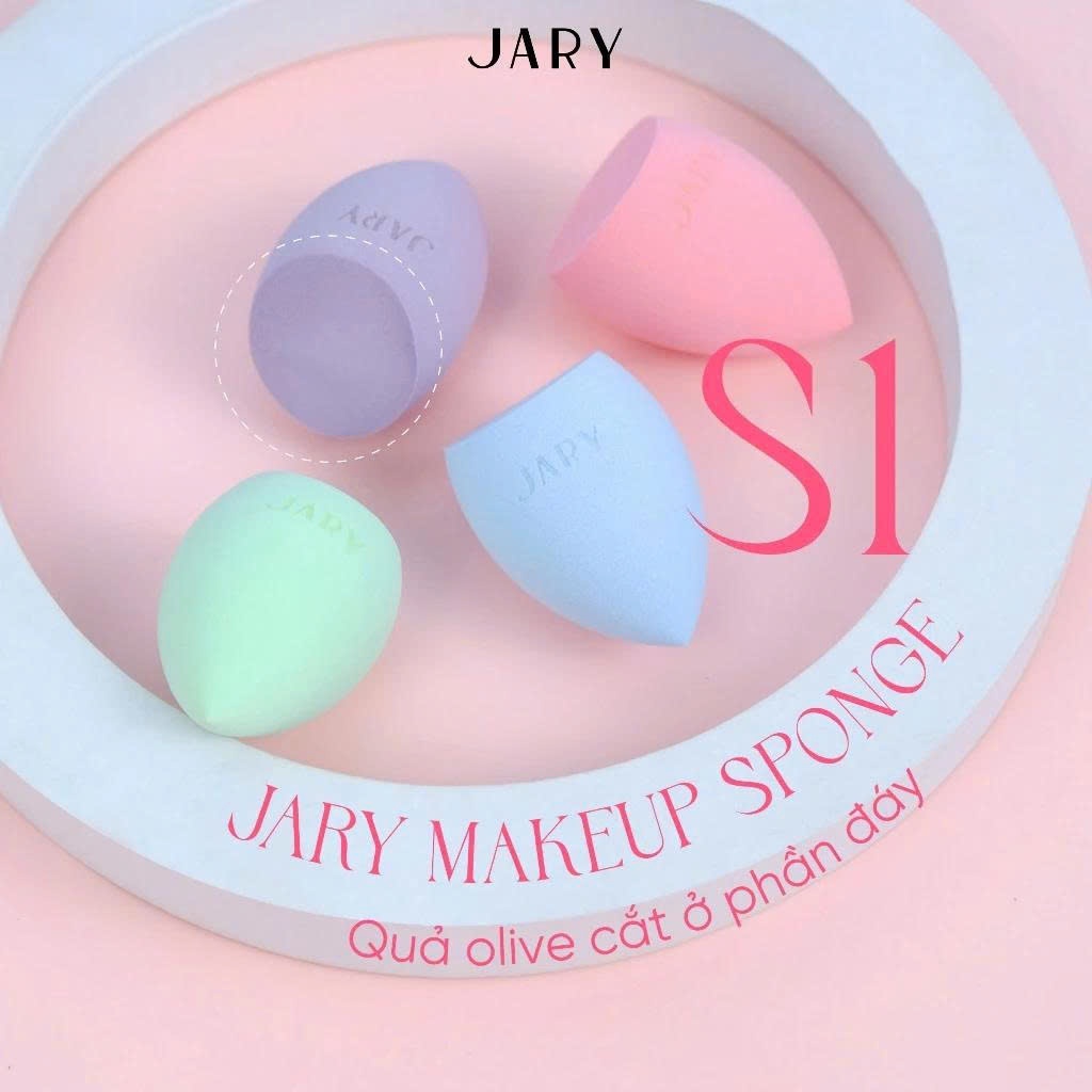 Mút Trang Điểm Jary Makeup Sponge (Màu ngẫu nhiên)