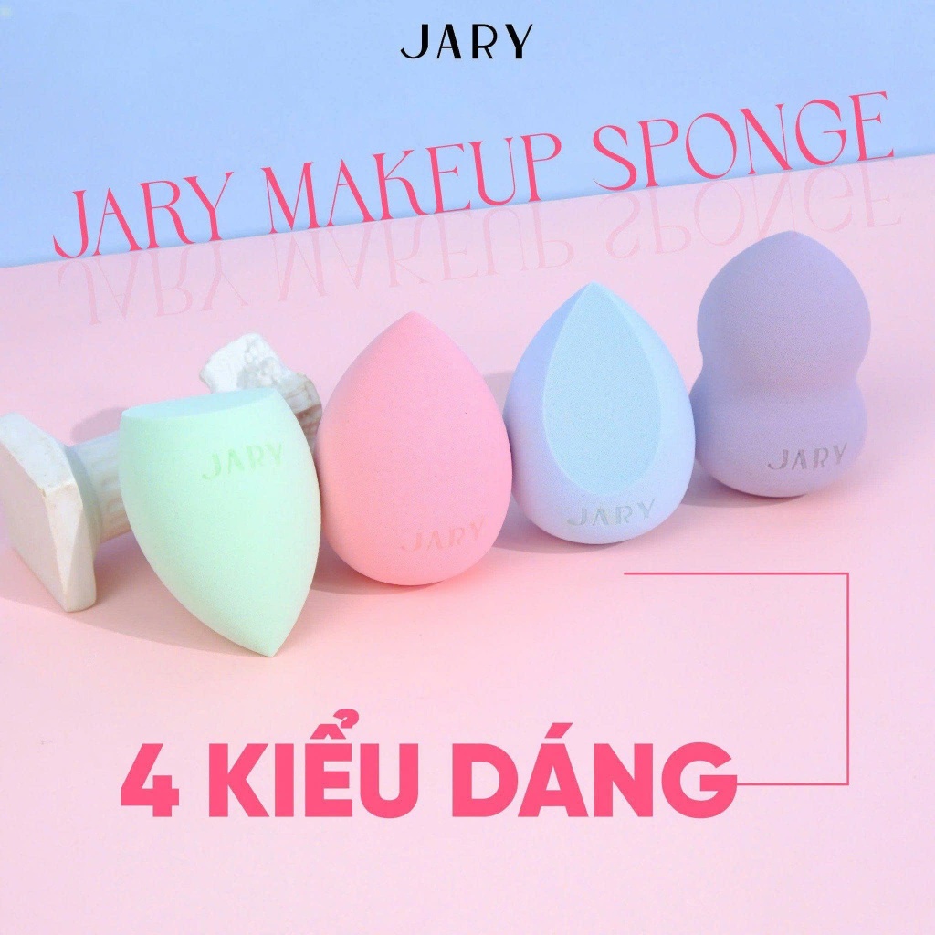 Mút Trang Điểm Jary Makeup Sponge (Màu ngẫu nhiên)