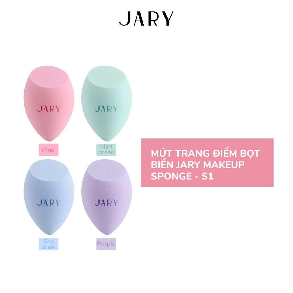 Mút Trang Điểm Jary Makeup Sponge (Màu ngẫu nhiên)