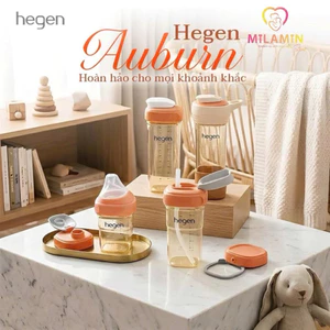 Bình sữa hegen PPSU phiên bản cổ màu Hồng , xanh, tím.