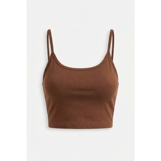 Áo kiểu OLV 2 dây croptop có sẵn mút đệm ngực Camisole nhiều màu dáng basic