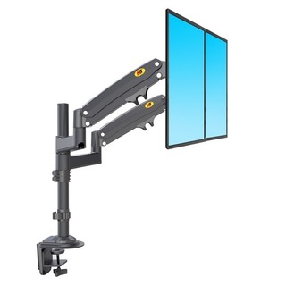 Giá Treo 2 Màn Hình Máy Tính North Bayou H180 (17 - 30 Inch) - Tay Nâng Đôi  NB H180 Có Cột Đứng