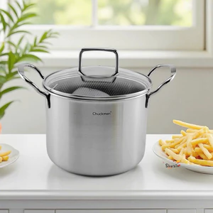 Nồi thành cao kèm giỏ lọc dầu cán dài 18cm C445