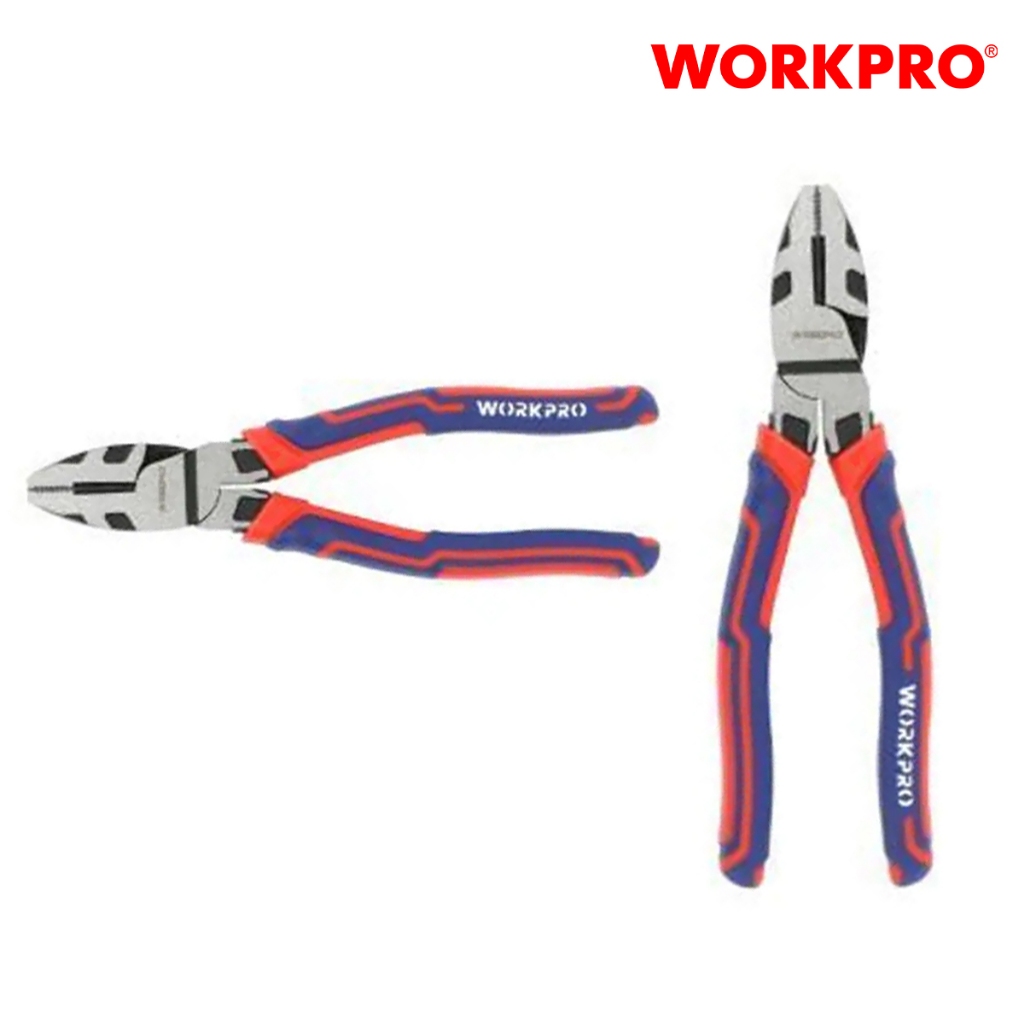 Kìm điện/ kìm cắt/ kìm bấm dây WORKPRO WP231106 bằng thép Cr-V cao cấp kích thước 200mm (8 icnh) - Hàng chính hãng