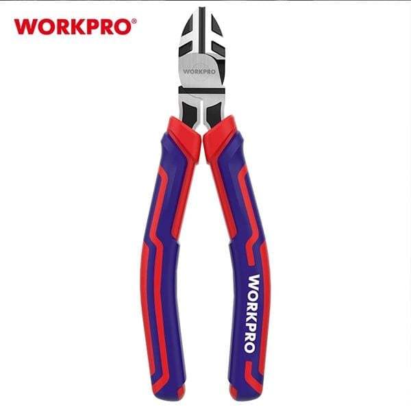 Kìm điện/ kìm cắt/ kìm bấm dây WORKPRO WP231106 bằng thép Cr-V cao cấp kích thước 200mm (8 icnh) - Hàng chính hãng