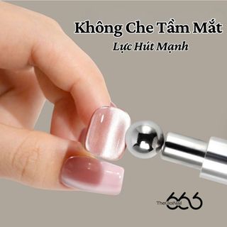 Nam Châm Hơ Mắt Mèo 2 Đầu Cao Cấp - Phụ Kiện Nail Tạo Hiệu Ứng Kim Cương Sắc Nét Cho Tiệm Làm Móng THEGIOINAIL666