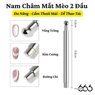 Nam Châm Hơ Mắt Mèo 2 Đầu Cao Cấp - Phụ Kiện Nail Tạo Hiệu Ứng Kim Cương Sắc Nét Cho Tiệm Làm Móng THEGIOINAIL666