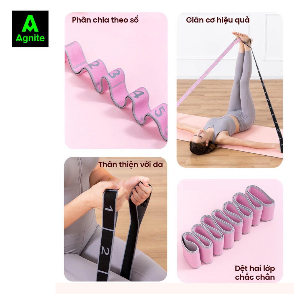 Dây Kháng Lực Phân Đoạn Đa Mức – Tập Gym, Yoga, Tăng Độ Bền, Hỗ Trợ Giảm Cân, Tăng Cơ Tại Nhà