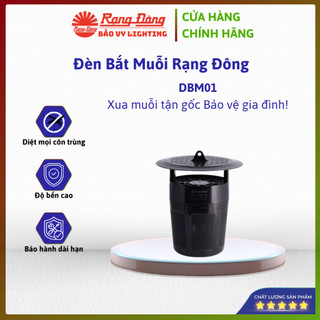 Đèn Bắt Muỗi Rạng Đông DBM01 5W - Công Nghệ Quạt Hút Vật Lý An Toàn, Không Tiếng Ồn, Không Mùi Khét