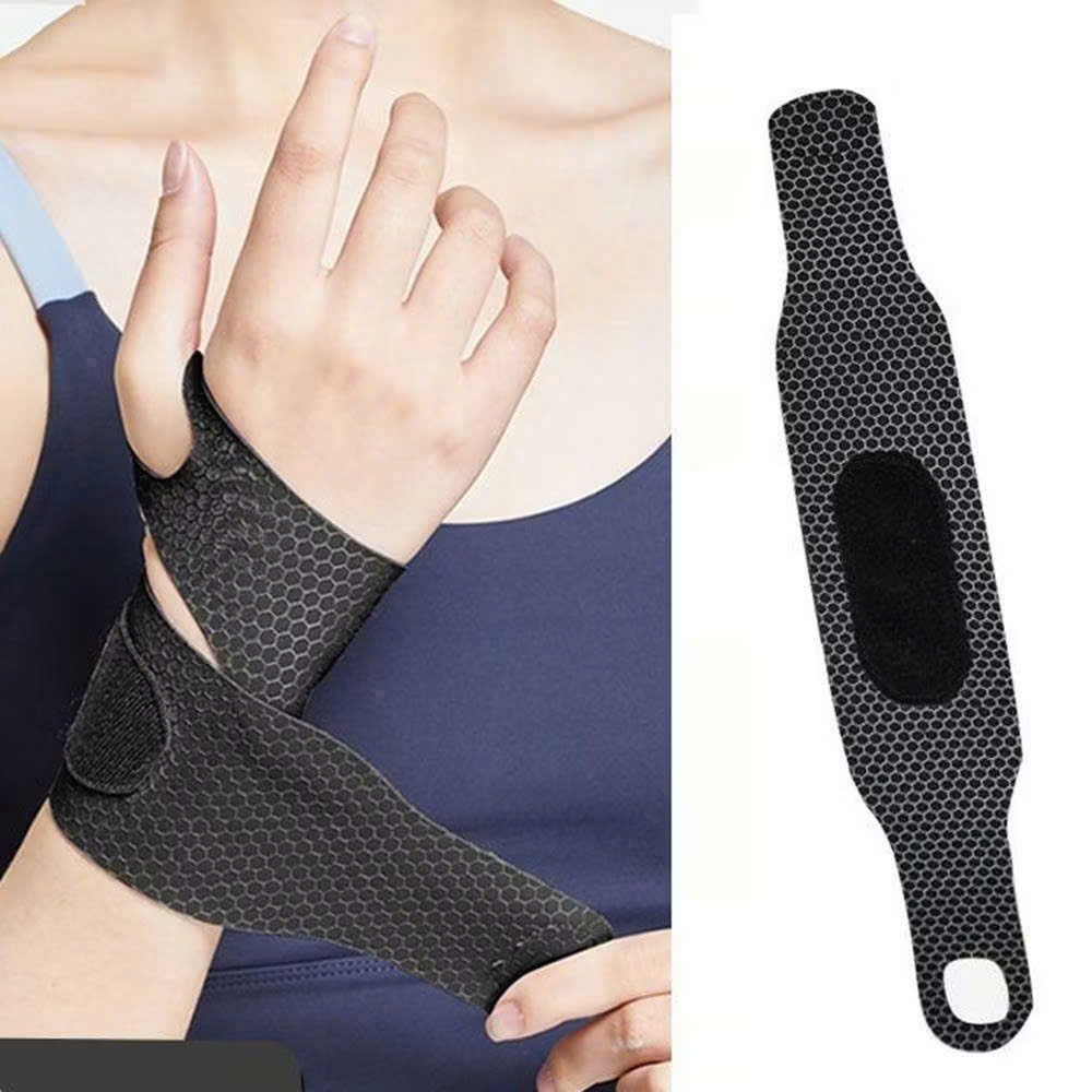 Đai Quấn Cổ Tay Thể Thao Co Giãn – Băng Bảo Vệ Cổ Tay Chống Đau, Hỗ Trợ Tập Gym, Làm Việc