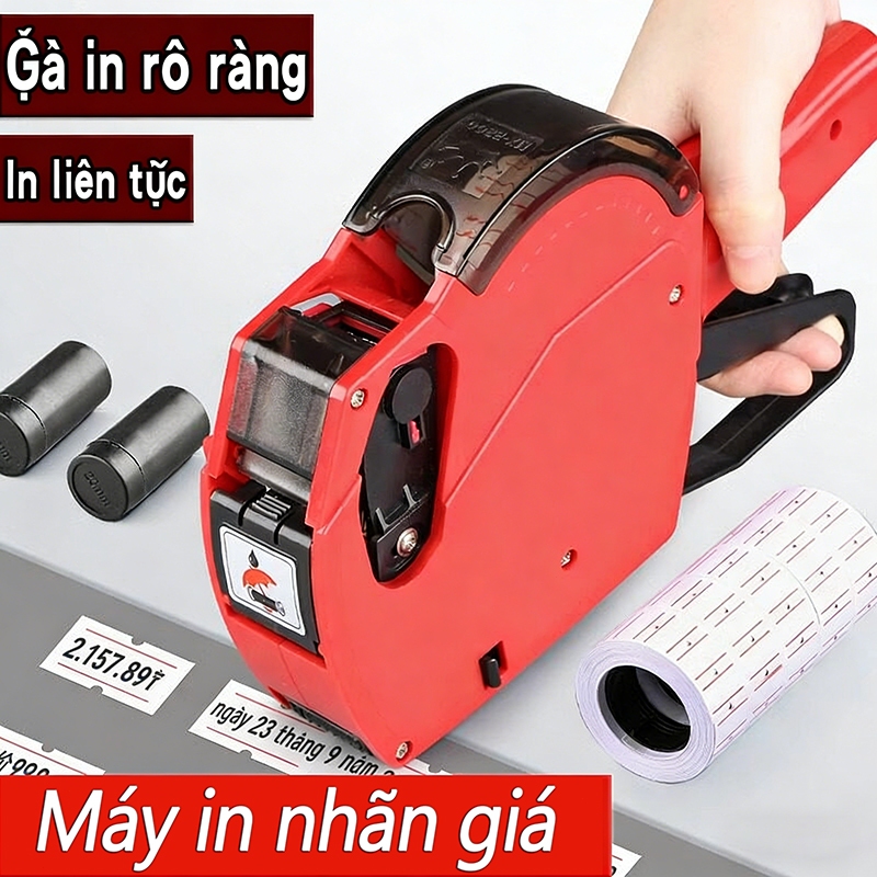 Máy bấm giá MX 5500 Cầm Tay - In Ghi Dán Máy Tem Giá Chuyên Nghiệp Cho Cửa Hàng