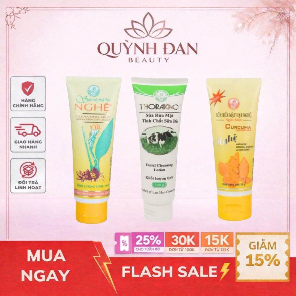Sữa rửa mặt trắng da Thorakao 100g