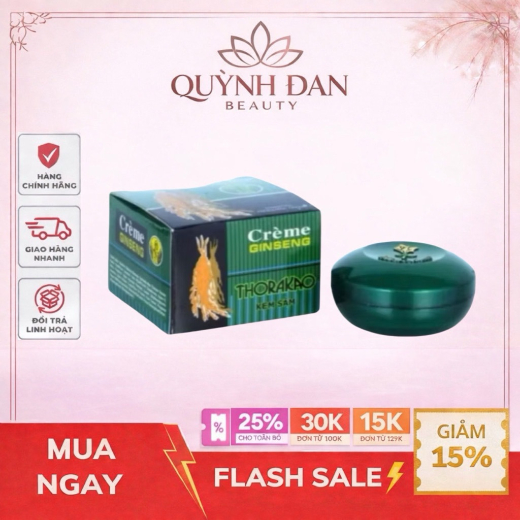 Kem Sâm Thorakao Tái Tạo Da Sáng Khỏe 7G