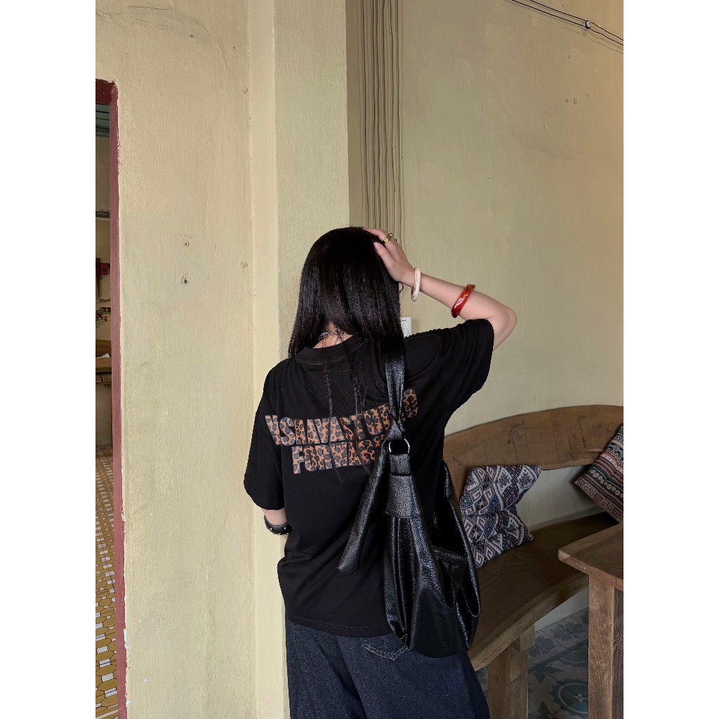 Áo Thun Boxy Vasnava Heaven - Cotton Nam Nữ Form Boxy Tay Lỡ Oversize Cổ Tròn Cotton 250gsm co giãn 2 chiều | BigBuy360 - bigbuy360.vn