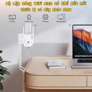 Bộ Mở Rộng Sóng Wifi Tốc Độ Tối Đa 4,6 Râu 1200Mbps Phát Sóng Xuyên Tường Tốc Độ Cao