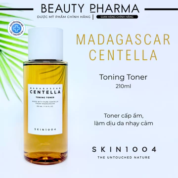 [DATE MỚI - CHÍNH HÃNG] Skin1004 Madagascar Centella Toning Toner 210ml - Toner bổ sung độ ẩm và làm dịu da nhạy cảm