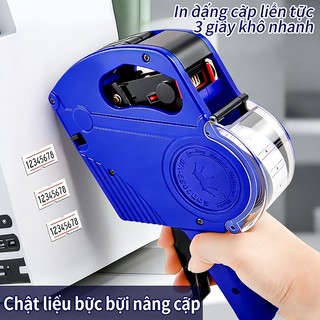 Máy in giá MX-5500 8 chữ số kèm giấy tem nhãn, bộ hoàn chỉnh cho cửa hàng kinh doanh bán lẻ