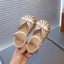 Giày Búp Bê Bé Gái Phong Cách Vintage, Giày Sandal Rọ Đan Lưới Thoáng Khí Mềm Êm Cho Bé Từ 2 - 8 Tuổi TH Kids
