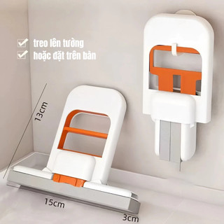 Combo 3 Cây Lau Bếp Mini Đầu Bọt Biển Tự Vắt Lau Nhanh Thấm Hút Mạnh Nhỏ Gọn Tiện Lợi