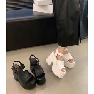 MMZZ 10cm GIÀY SANDAL ĐẾ LÕM QUAI NGANG LOẠI HÀNG LOẠI I CAO CẤP #depnu #salehot #thoitrangnữ