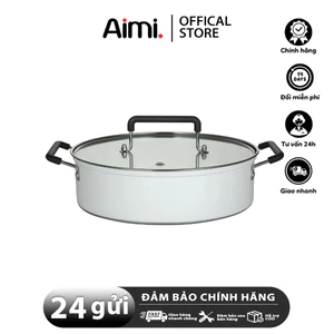 Nồi đa Năng Dùng Cho Bếp Từ / Hồng Ngoại Aimi Nấu Lẩu Chống Dính,Nồi Lẩu Chính Hãng
