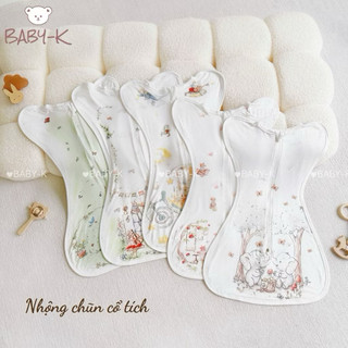 Nhộng chũn thông hơi xuất Hàn giúp bé ngủ ngon, mềm mịn, có khoá thoải mái và tiện dụng