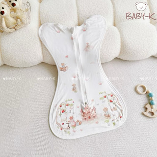 Nhộng chũn thông hơi xuất Hàn giúp bé ngủ ngon, mềm mịn, có khoá thoải mái và tiện dụng