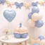 Set Bóng Bay Trang Trí Sinh Nhật, Thôi Nôi Tone Xanh, Hồng–Combo Bóng Bóng Decor Tự Làm Tại Nhà SHD