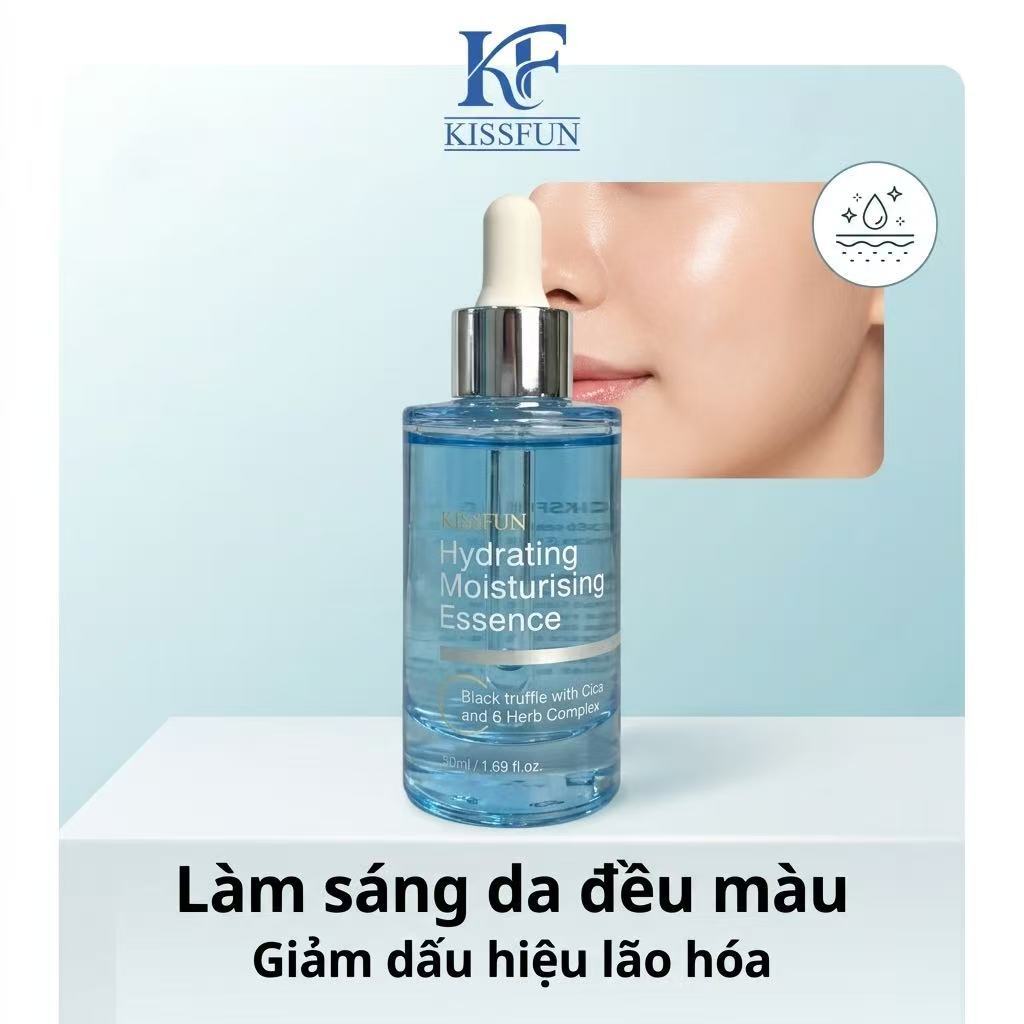 Tinh chất dưỡng da KISSFUN Hàn Quốc 50ml | Cấp ẩm & Dưỡng sáng da - Phục hồi & Giảm lão hóa
