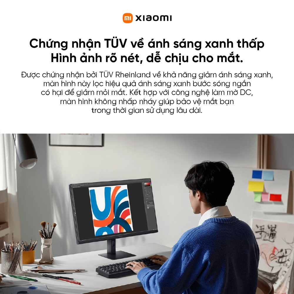 Màn hình máy tính Xiaomi Monitor A27i 2026 - IPS, FHD 1080p - Tần số quét cao 144Hz - ∆E<1 - Chính hãng | BigBuy360 - bigbuy360.vn