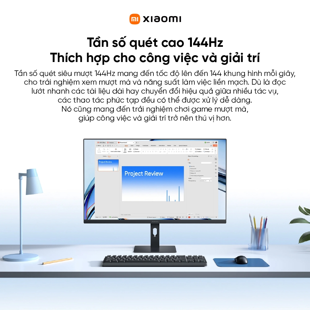 Màn hình máy tính Xiaomi Monitor A27i 2026 - IPS, FHD 1080p - Tần số quét cao 144Hz - ∆E<1 - Chính hãng | BigBuy360 - bigbuy360.vn
