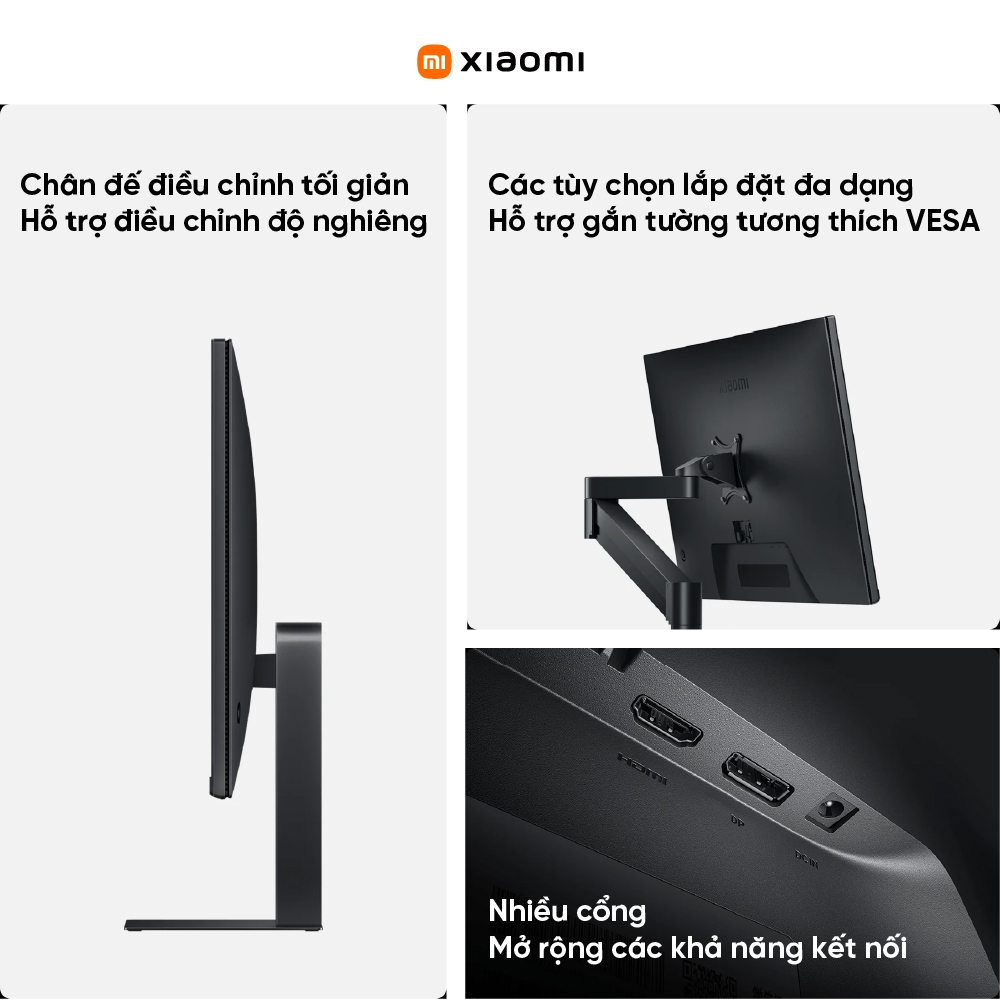 Màn hình máy tính Xiaomi Monitor A27i 2026 - IPS, FHD 1080p - Tần số quét cao 144Hz - ∆E<1 - Chính hãng | BigBuy360 - bigbuy360.vn