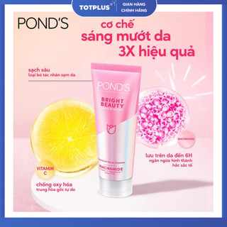 Sữa Rửa Mặt POND'S Bright Miracle - Sạch Sâu, Sáng Da, Kiểm Soát Dầu - Chính hãng Unilever