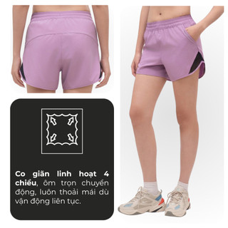 Quần Shorts Thể Thao Nữ 01 lớp VELOSAR RSP-20059 – Nhẹ, Nhanh Khô, Co Giãn, Thoáng Mát