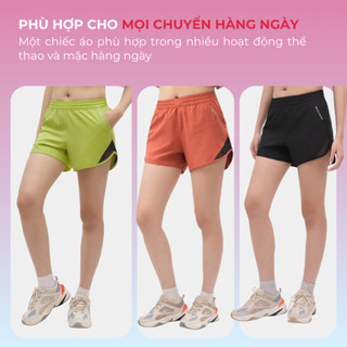 Quần Shorts Thể Thao Nữ 01 lớp VELOSAR RSP-20059 – Nhẹ, Nhanh Khô, Co Giãn, Thoáng Mát