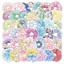 100 sticker các mẫu nơ buộc tóc dễ thương không trùng trang trí đồ dùng chống nước tốt