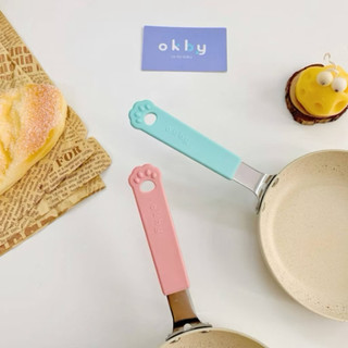 Chảo chống dính hình gấu OKBY 14cm chế biến đồ ăn dặm cho bé